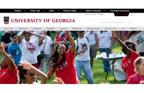 The University of Georgia Website
