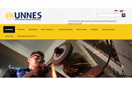 State University of Semarang Website