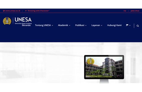 State University of Surabaya Website