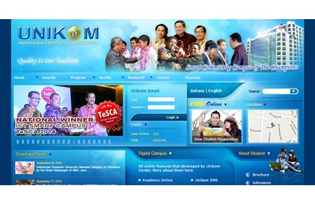 Indonesian Computer University Website