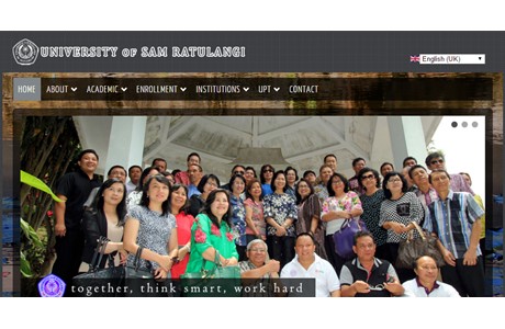Sam Ratulangi University Website