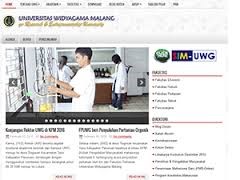 Widya Gama University Website