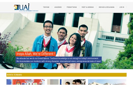 Al Azhar University Indonesia Website