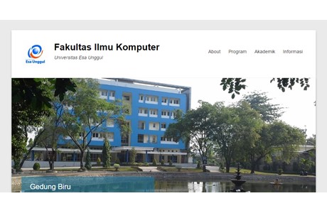 Esa Unggul University Website