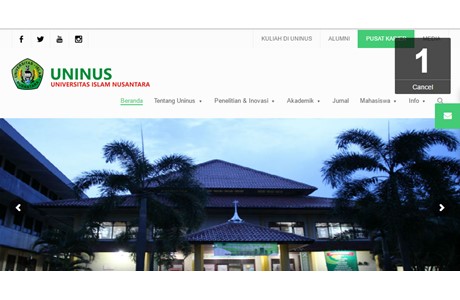Islamic University of Nusantara Website