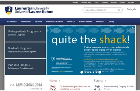 Laurentian University Website