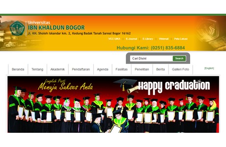 Ibn Khaldun University Website