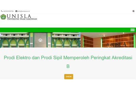 Islamic University of Lamongan Website
