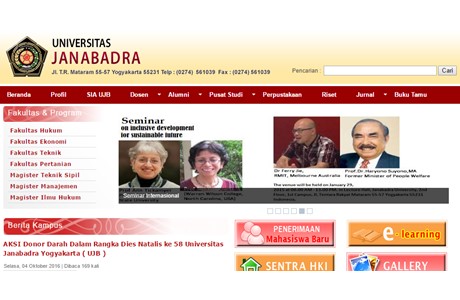 Janabadra University Website
