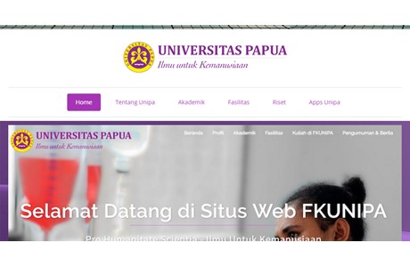 State University of Papua Website