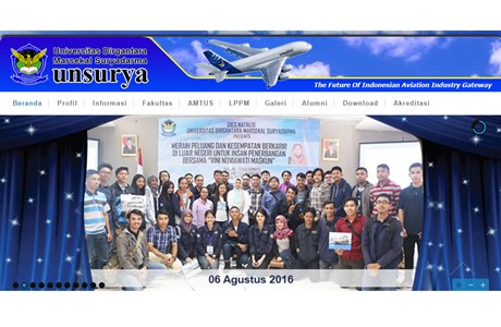 Suryadarma University Website