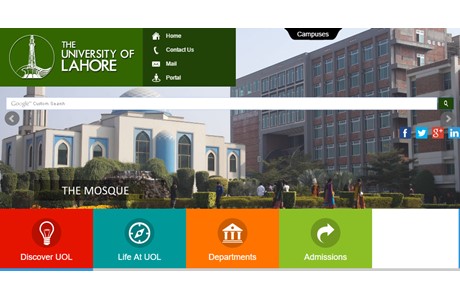 University of Lahore Website