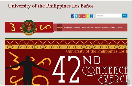 University of the Philippines Los Baños Website