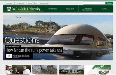 De La Salle University Website