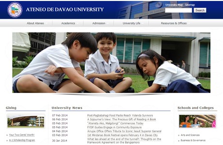 Ateneo de Davao University Website
