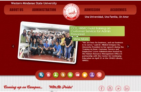 Western Mindanao State University Website