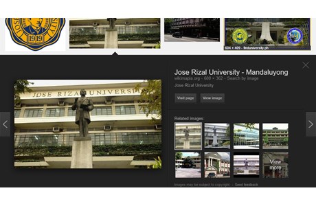 Jose Rizal University Website