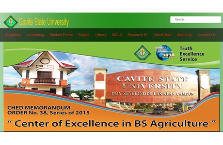 Cavite State University Website