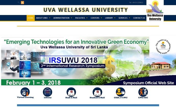 UVA Wellassa University Website