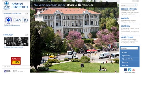 Bogaziçi University Website