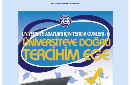 Ege University Website
