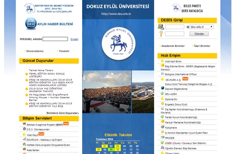 Dokuz Eylül University Website