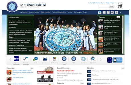 Gazi University Website