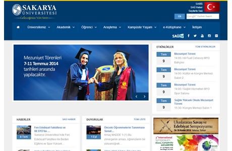 Sakarya University Website
