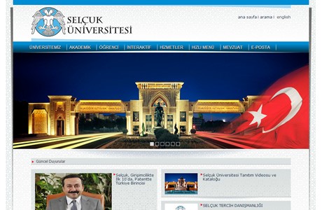 Selcuk University Website