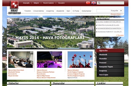 Firat University Website