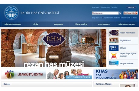 Kadir Has University Website