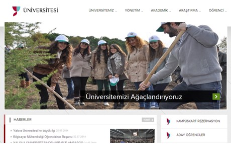 University of Yalova Website