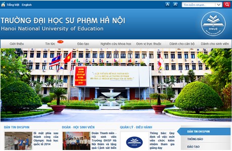 Hanoi National University of Education Website