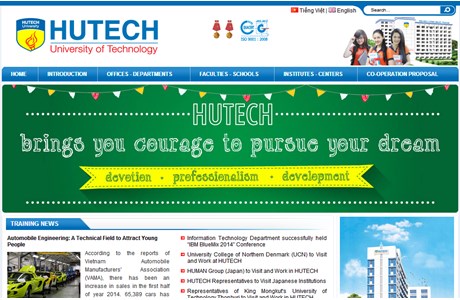 Ho Chi Minh City University of Engineering and Technology Website