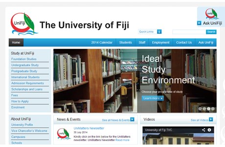 The University of Fiji Website