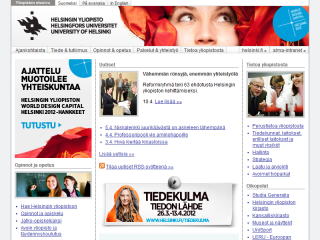 University of Helsinki Website