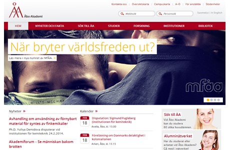 Abo Akademi University Website