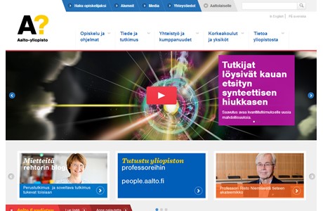 Aalto University Website