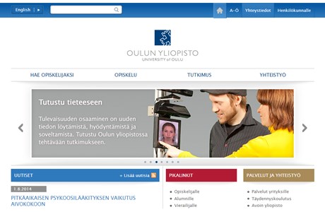 University of Oulu Website