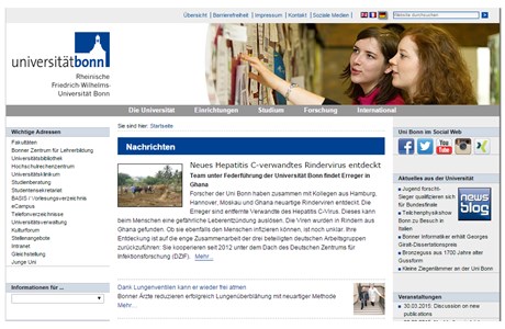 University of Bonn Website