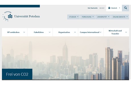 University of Potsdam Website
