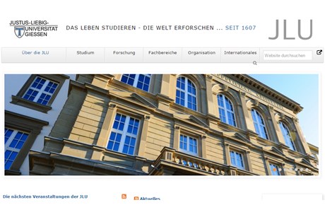 University of Giessen Website