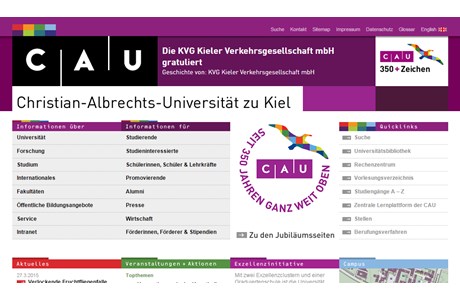 University of Kiel Website