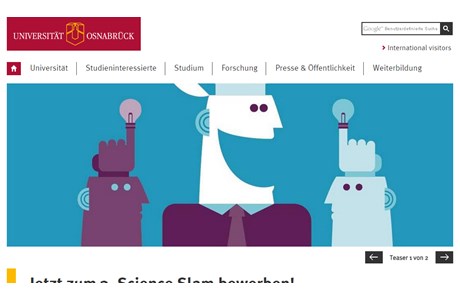 University of Osnabrück Website