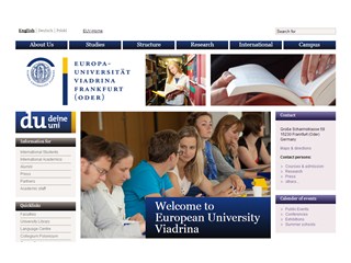 European University Viadrina Website