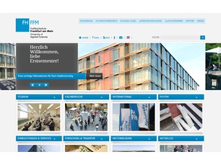 Frankfurt am Main University of Applied Sciences Website