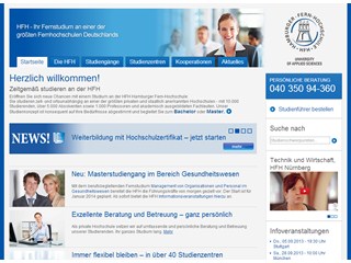 Hamburger Fern University of Applied Sciences Website