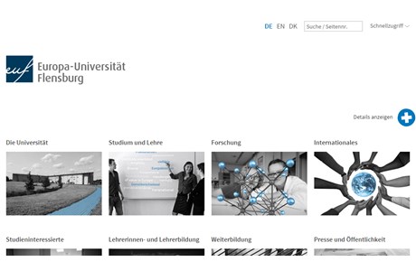 University of Flensburg Website