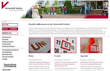 University of Vechta Website