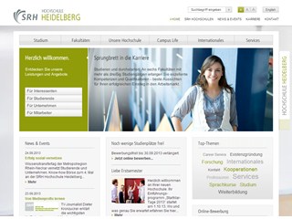 Heidelberg University of Applied Sciences Website